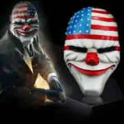 Game PAYDAY 2 The Heist Dallas Mask Resin Halloween Cosplay Props Mask