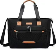 FHELAD Diaper Bag Tote, Large Tote Diaper Bag with 16 Inch Laptop Compartment for