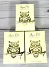 Argan Oil Scented Bath Bar Soap 10oz Each CST Owl 3-Pack
