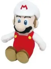 Little Buddy Super Mario Bros. Fire Mario 10" Plush