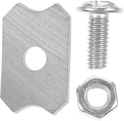 Edge Banding Trimmer Tool Slicer Woodworking Edge Trimmer Blade Replacement Scraping Blade for Cutting Trimmer Blades Alloy R3 Accessories