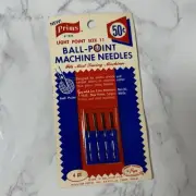 Prims Ball Point Machine Needle Size 11 original Packs A3