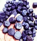 Loose Gemstone Natural Blue Sapphire Rough Certified Between 50 to 70 Ct 1 Pcs