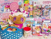 NEW CANDY LAND GIFT BASKET CANDYLAND GAME TOYS PLUSH BIRTHDAY EASTER CHRISTMAS