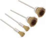 Ipetboom Multi-functional Wire Brush for Nail Drill Drill Brush Set for Cleaning