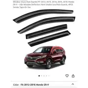 Rain Guards 2012-2016 Honda CR-V Vent Deflectors 4PCS