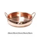 Copper Hot Pot for Induction Cooktop Gas Kitchen Cookware Shabu Shabu Pot