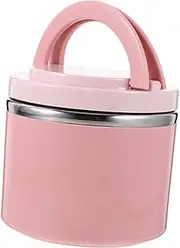Stainless Steel Soup Cup Leak-Proof Boys and Girls Lunch Box for School 1000ml Large Capacity Heat Retaining Breakfast Carrier Pink