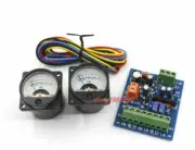 One pair HIFI 34mm audio level/ db level meter + VU header driver board