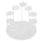 Acrylic Cupcake Holder Stand, Round Cupcake Tower Display Stand, Premium9110