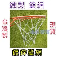 在飛比找蝦皮購物優惠-(現貨) 鐵製 籃網 台灣製 鍍鋅籃網 鐵籃網 不含框 籃球