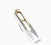 Gold Sharp Spring Thrum Yarn Scissors for Cross Stitch