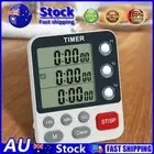 Magnetic Digital Timer Count Up Countdown Cooking Alarm Clock Kitchen Tools
