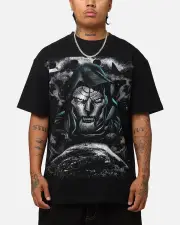 [GOAT CREW] Goat Crew Marvel Doctor Doom No Rivals Heavy T-shirt Black - Size 2XL 2XL Black