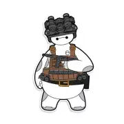 Big Hero 6 Baymax Vinyl Sticker