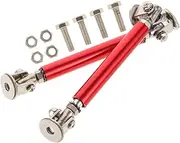 BELLIFFY 2pcs Front Splitter Strut Rod Assembly for Enhanced Car Appearance Durable Extendable Design Fit for Your Vehicle