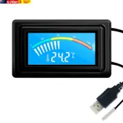 Aquarium Thermometer LCD, Digital Water Thermometer with Sensor Probe for Fish T