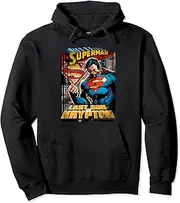 [DC Comics] Superman Last Son Of Krypton Text Poster Pullover Hoodie