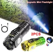 2X Three-Eyed Monster Mini Flashlight Flash Super Power Waterproof Camping Light
