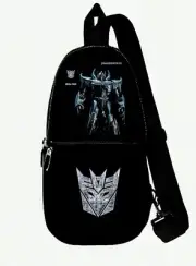 Megatron Themed Sling Bag, Transformers Backpack, Back to School Sling Bag