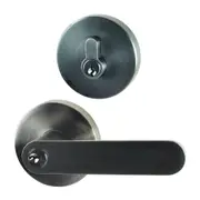 Nidus Spring Round Rose Radius End Door Lever Keylock Deadbolt Set