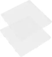 jojofuny 2pcs Transparent Document Storage Box Portable Organizer for Files Certificates and Cards Lightweight and Desktop File Holder for Office and Home Use