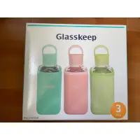 在飛比找蝦皮購物優惠-Glasskeep 方形隨手瓶三入組500ml (附布套)全