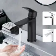 ACA Bathroom Tap Round Mixer Basin Tap Tapware Faucet Sink WELS Silver/Black/White