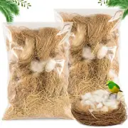 2 Pack Bird Nesting Material - Bird Nests Bedding Hummingbird Nesting Material M