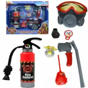 Fire Fighting Control Set Fireman Role Play Toy With Face Mask Axe For Kids Gift