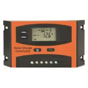 Solar Controller Battery Charging Regulator Panel 20A/30A PWM 12V/24V Dual-USB
