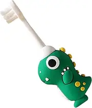 Kid Manual Toothbrush, Toddler Training Toothbrush, Dinosaur Toothbrush For Kids, Children's Toothbrush, Kid Toothbrush For 2-6 Years, Toddler Toothbrush With Cute Design, Child-sized Toothbrush, Kids