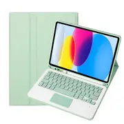 2022 Ipad 10.9 Lambskin Bluetooth Keyboard Case With Pen Slot