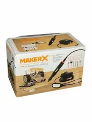 WORX WX739L.1 20V MAKERX Rotary Tool Kit 43 Pieces with Work Light