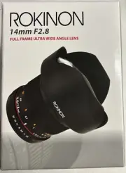 New Rokinon 14mm F2.8 Full Frame Ultra Wide Angle Lens FE14M-E
