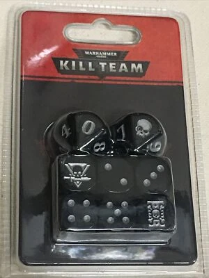 Kill Team Deathwatch Dice Set Warhammer 40K D6 D10 OOP