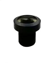 2.1mm M8 Lens 1/3 Inch 5MP F2.2 151 Degree with 650nm IR Filter Lens for CCTV Security Camera Wide Angle 151 Degree