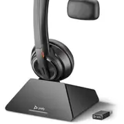 Poly Savi 8210 UC S8210 C USB-A D200 USB-A Oth Mono Headset -Black