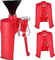 3pcs Soda Dispenser Machine Soda Water Dispenser Home Drink Dispenser Soda Dispenser Red Food-Grade Stable Stand