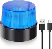 LE228 (Mini) Size USB Rechargeable Emergency Flashing Lights Selectable Rotation