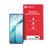 OnePlus Nord CE4 Lite 5G Compatible Premium Hydrogel Screen Protector With Full Coverage Ultra HD - [ 2 X Front + 2 X Back ] Protector