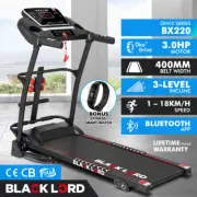 BLACK LORD Treadmill Electric Exercise Machine Run Home Gym Fitness Foldable