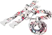 Pet Traction Rope Cat Harness Leash Set Comfortable for Kitten and Puppy Easy to Use One-Hand Operation