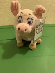 Walt Disney Store And Parks Mini Bean Bag Hen Wen Pig Of The Black Cauldron 7"