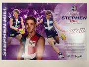 AFL Fremantle Dockers Stephen Hill Hand Signed Limited Edition Print