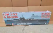IJN I-53 & Katiens Japanese Sub 1/72 Static Model Kit Brand New Lindberg
