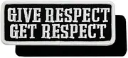 [ReelFun] 4" Give Respect Get Respect Outlaw Club Embroidered Hook and Loop Patch