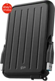 Silicon Power Armor A66 2TB Rugged External Hard Drive Shockproof Water-Resistan