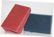 YARNOW Restaurant-Grade 5 Pcs Griddle Cleaning Pads Scouring Pad Grit Dish Scrubber Grout Cleaner