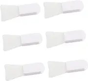 EXQUIMEUBLE 6pcs Applicators Portable Brushes for Even Application for Mud Packs and Facial Treatments Compact Design for Travel Use